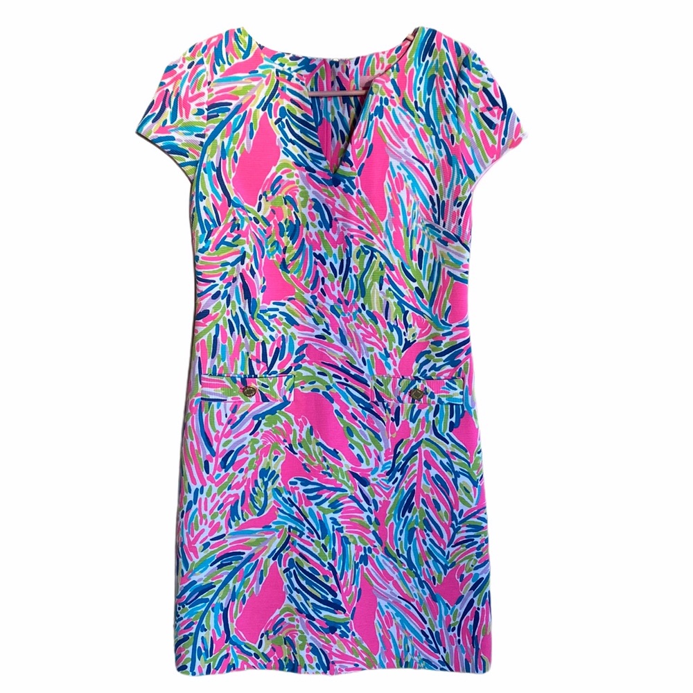 SOLD!! Lilly Pulitzer Layton dress in Palm Reader